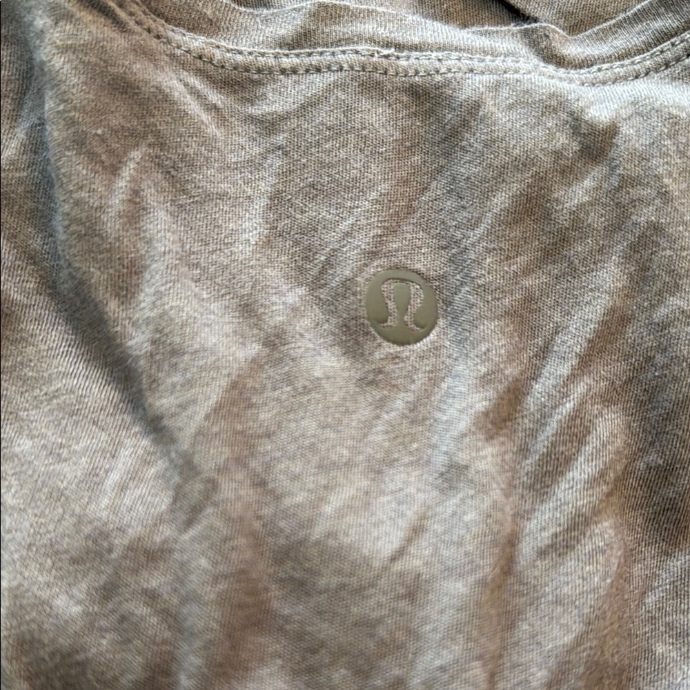 Set of Two lululemon Longsleeve Tops in Navy and Taupe - Picture 8 of 8